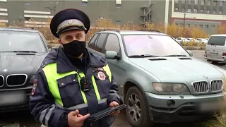 В Москве полицейские нашли автомобиль, угнанный из Европы