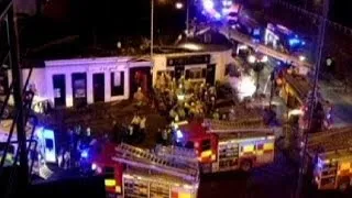 Al menos un muerto y 32 heridos en un accidente de helicóptero en Glasgow