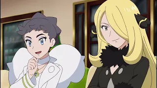 “Yep that’s the way Ash rolls” Dawn Cheering (u///u) 🥹🤧🐾💘 pokemon ult journeys EnglishDub