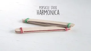 DIY: Popsicle Harmonica