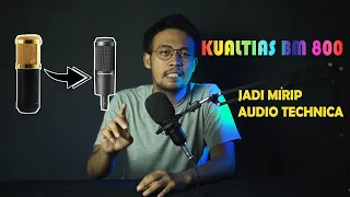 MENINGKATKAN KUALITAS AUDIO MIC BM 800 TANPA SOUNDCARD !!! - NO NOISE NO MENDEM !!!