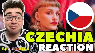 REACTION CZECHIA 🇨🇿 (revamp) | Aiko 'Pedestal' | Eurovision Song Contest 2024 | SHAUUNZERS