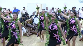 Inangaro Paradise Cook Island Dance Group Performing for Mr & Mrs Jeff Williams