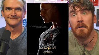 BLACK ADAM TRAILER REACTION!! Dwayne Johnson | Hawkman