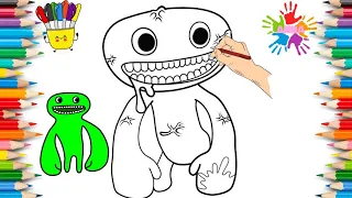 Garten of Banban Coloring Pages | Coloring Jumbo Josh with Anna