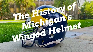 The history of Michigan's winged helmet