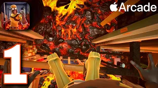 Hot Lava - Tutorial - Apple Arcade - Gameplay Walkthrough - Part 1 (iOS, Android)