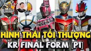 [Phần 1] Tổng Hợp FINAL FORM Trong Kamen Rider Series!