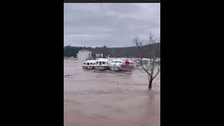 Hochwasser an der Mosel Richtung Trier,,,,,