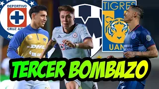 LEO SUAREZ EL TERCER REFUERZO DEL CRUZ AZUL PERO URIEL ANTUNA SE VA A TIGRES Y HUESCAS AL MONTERREY