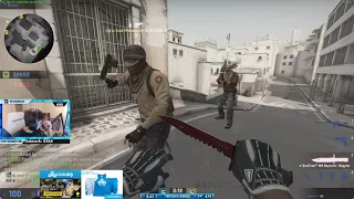 Shroud is back on CS:GO! Matchmaking with Just9n 12/31/17