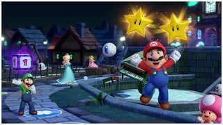 Mario Party Superstars Horror Land Mario vs Luigi , Peach & Rosalina