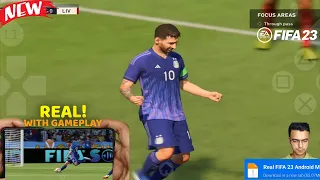 Finally Real FIFA 23 Mobile Download | Gameplay in Android