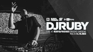 DJ Ruby Live Video Set at Ruby&friends, Groove Gardens Malta, 14.10.23