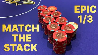 CRAZY ACTION IN THE NEW EPIC 1/3 GAME! - Poker Vlog #32