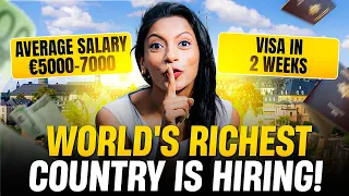 How To Move To Luxembourg? | 14,000 Jobs Open With Visa Sponsorships | Job Search Tips| Nidhi Nagori