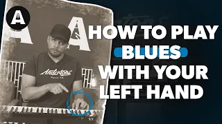 The Boogie-woogie Blues Left Hand Technique - Beginner Piano Lesson