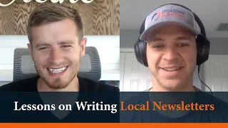Ryan Sneddon - Lessons on Writing Local Newsletters