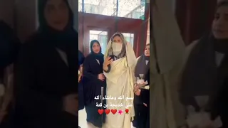 الاعلامية الجزاءرية القديرة خديجة بن قنة باللباس التقليدي الحايك والعجار 👍👍👍