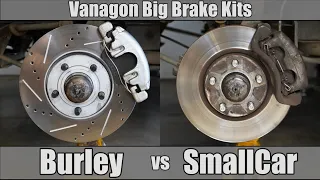 Vanagon Big Brake Kit Comparison - Burley Motorsports vs SmallCar