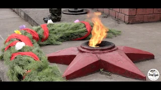 Парад, посвященный 73-й годовщине Победы в Великой Отечественной войне. Оса. 2018 год.