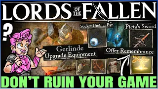 Lords of the Fallen - Unlock BEST Boss Weapons & Blacksmith Upgrades EARLY - 10 Missable OP Items!