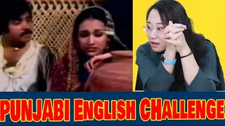 Chinese Lady Reaction to Funny Punjabi Movie