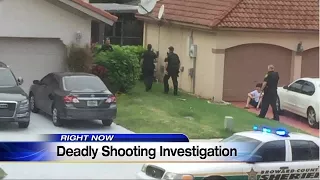 Man questioned in death of man he shot at Deerfield Beach home