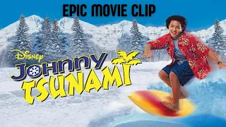 Disney Channel Original: Ride the Waves: Johnny Tsunami Surfing Scene with Grandpa's Wisdom 🌊🏄‍♂️