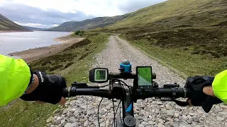 Cube Hybrid E Bike: Loch Garry, Scotland.