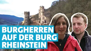 Burg Rheinstein bereitet sich auf die neue Saison vor