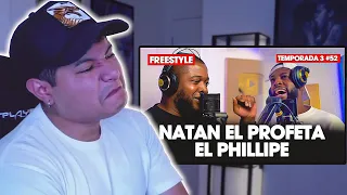 NATAN EL PROFETA ❌ EL PHILLIPE ❌ DJ SCUFF - FREESTYLE #52 | NAZZYNAZZ REACCION