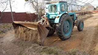 Ковш для трактора из отвала ЮМЗ