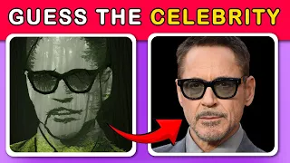 Guess the  Celebrity by ILLUSION | Optical Illusion Hard Quiz