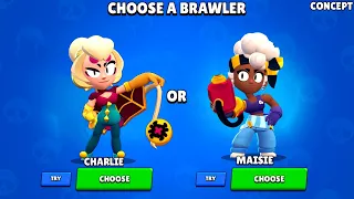 😍 NEW BRAWLER IS HERE!??✅🎁|UPDATE BRAWL STARS/FREE GIFTS 🍀|Concept