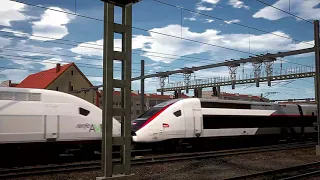 TGV, Eurostar & AVE Trains at Marseille