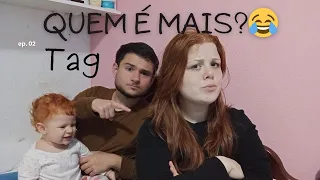 TAG COM O MEU NAMORADO ( QUEM É MAIS? ) - Rosalita