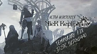 NieR Replicant : Boss P-33 fight (2021) - PC Ultra Widescreen 5120x1440 32:9 (CRG90 / Odyssey G9)