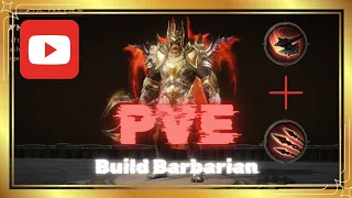 New PVE Barbarian Build | Diablo Immortal