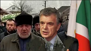 Видео с ПОХОРОН чеченского политика. ХАСБУЛАТОВА вспоминала вся РОССИЯ
