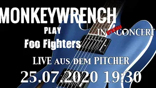 Monkeywrench play Foo Fighters - live in [Stream] Concert @ Pitcher, Düsseldorf