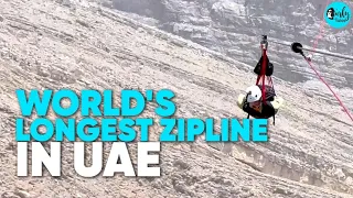 The World’s Longest Zipline In Jebel Jais, UAE Ranging 2.8 Kms | Curly Tales UAE