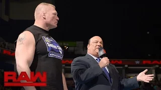 Brock Lesnar returns as fight with Goldberg looms ahead: Raw, Oct. 24, 2016