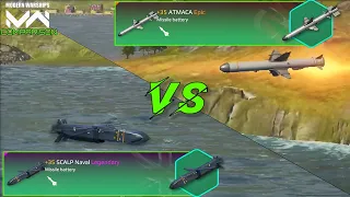 SCALP NAVAL vs ATMACA | Missiles Comparison | Modern Warships