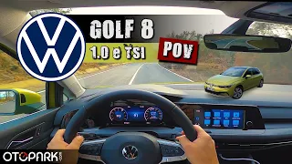 VW Golf 8 1.0 eTSI | POV İlk Sürüş