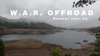 Offroad trip to Bowman lake Fauchiere lake and Meadow lake in the fall