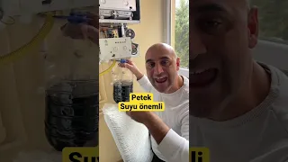 Peteklerin suyu neden kapkara olur?