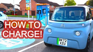 HOW TO CHARGE CITROEN AMI IN THE UK