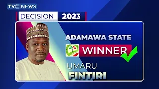 WATCH | INEC Declares Governor Fintiri winner of Supplementary poll