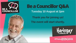 Be a Councillor online Q&A event – 10 August 2021